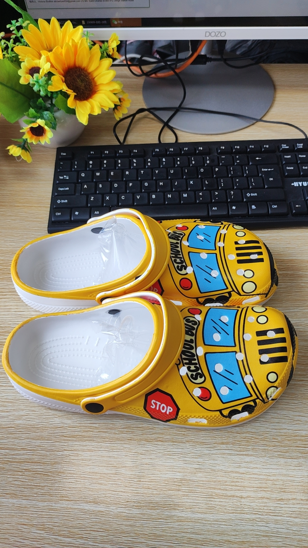 School Bus clogs