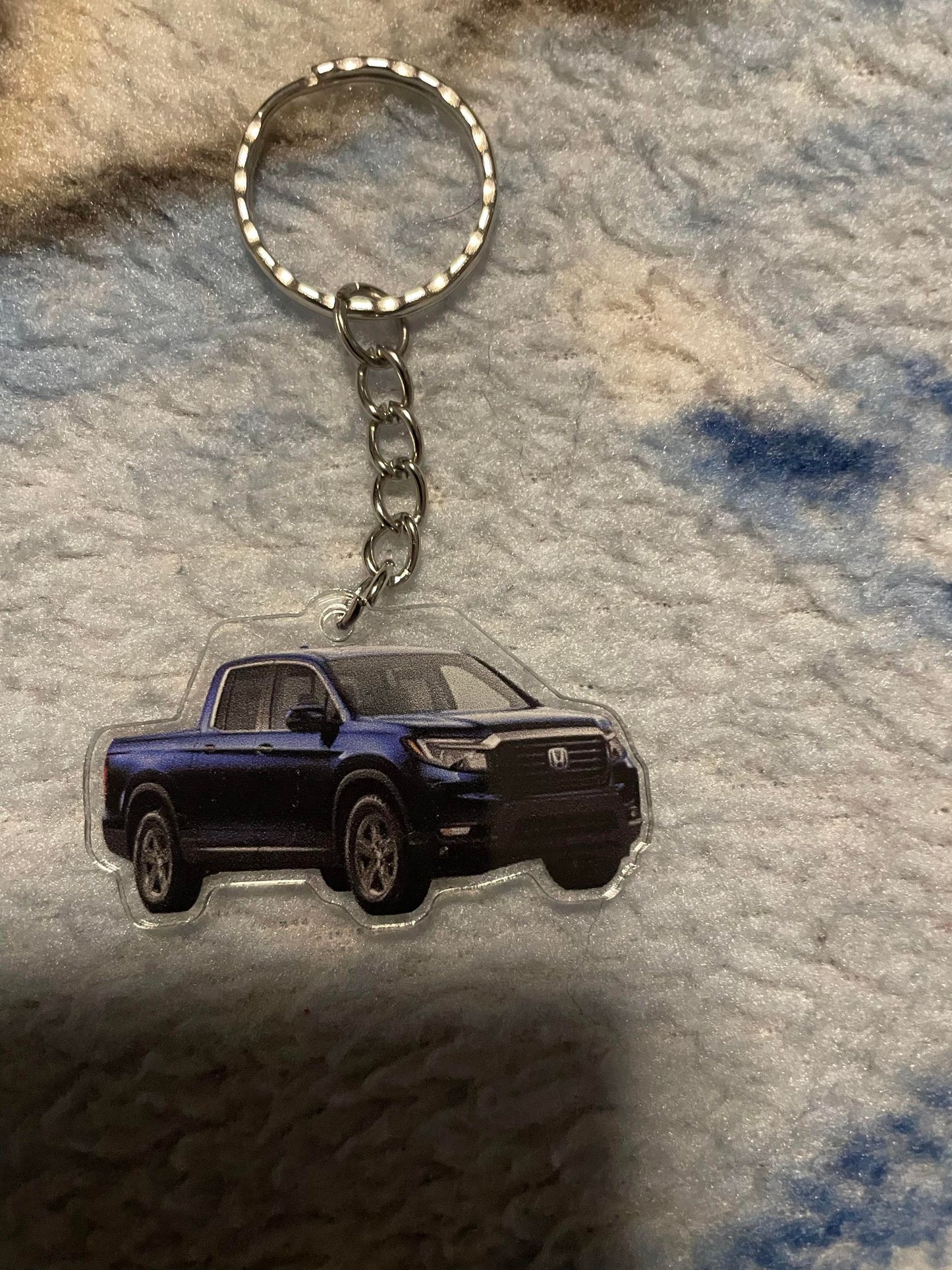 Transparent Acrylic Keychain 41 - Ridgeline (personalize)