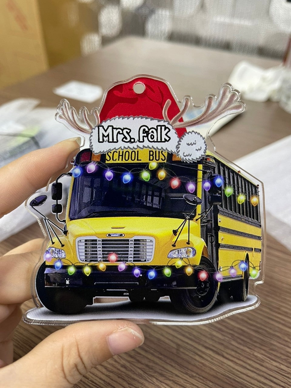 All Types School buses Christmas Ornament - Ver4