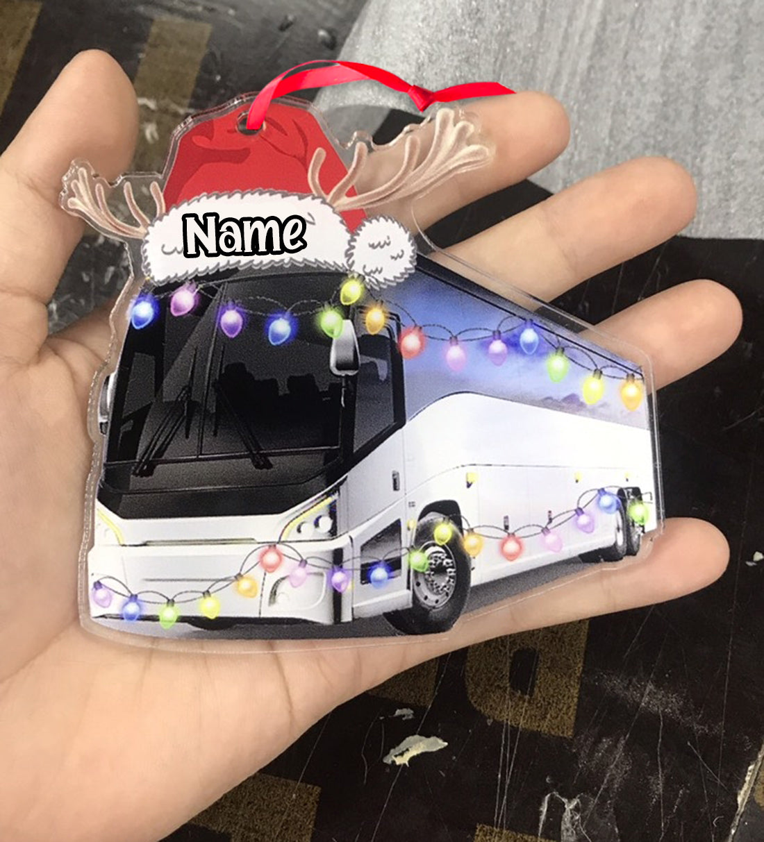 All Type Coach/Bus Christmas Ornament