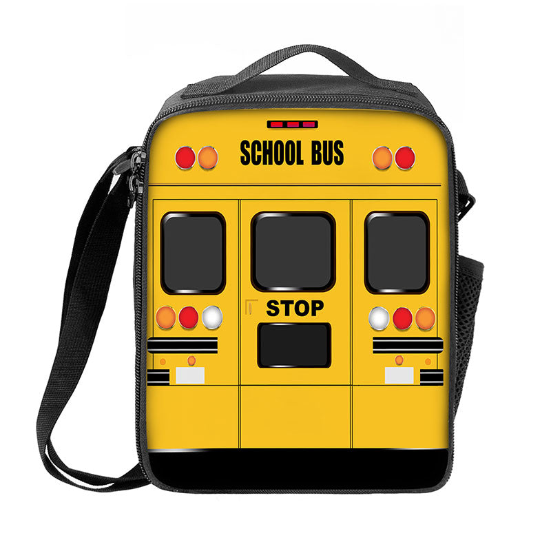 School bus Lunch Bag