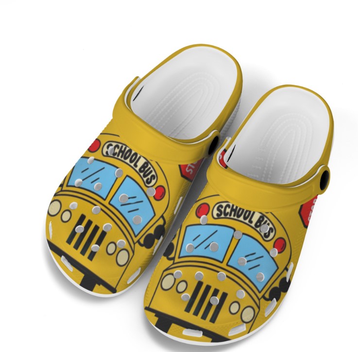 School Bus clogs