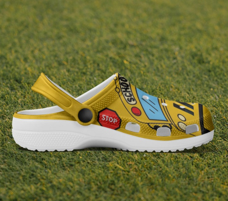 School Bus clogs