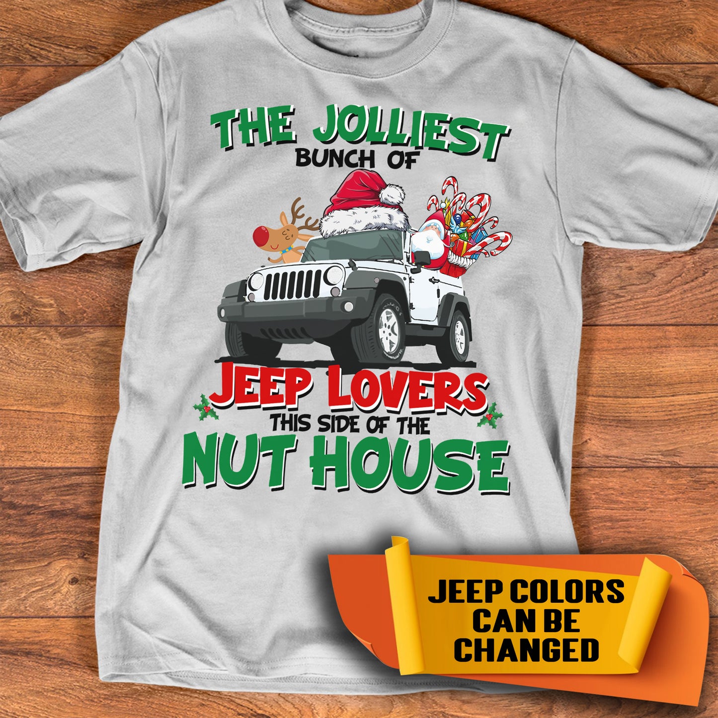 The Jolliest buch of jeep lovers this side of nut house with Wrangler - Christmas 1