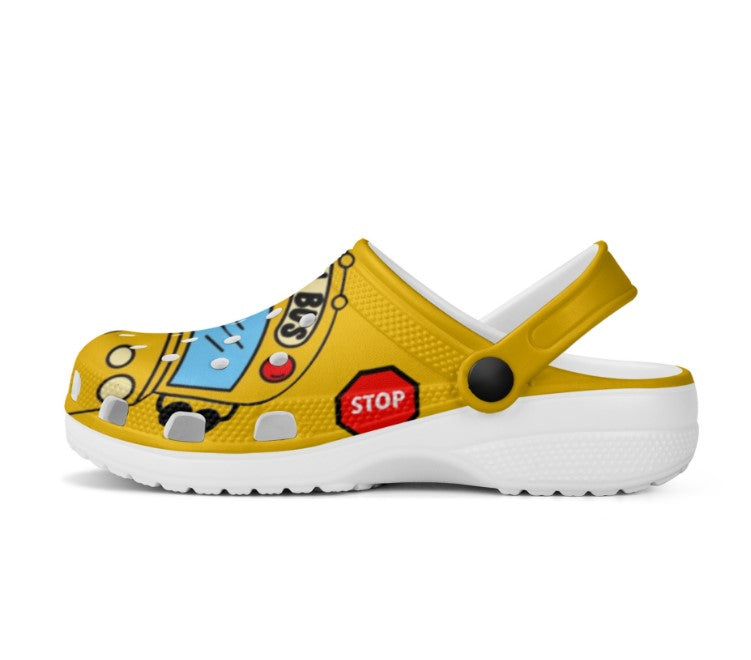 School Bus clogs