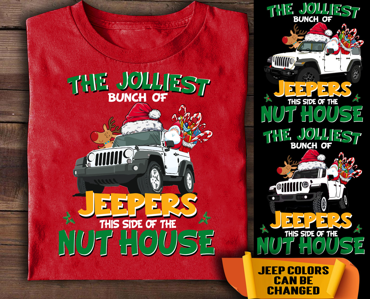 The Jolliest bunch of jeepers this side of the nut house