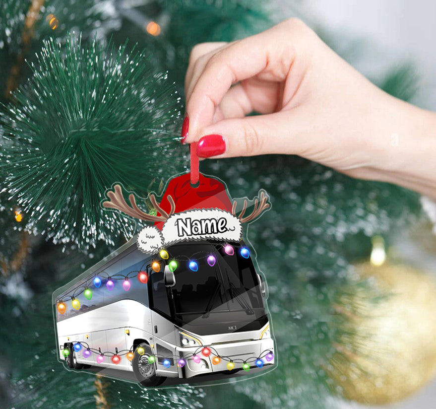 All Type Coach/Bus Christmas Ornament