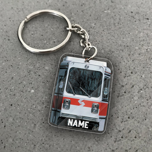 Transparent Acrylic Keychain - Septa Classic (personalize)