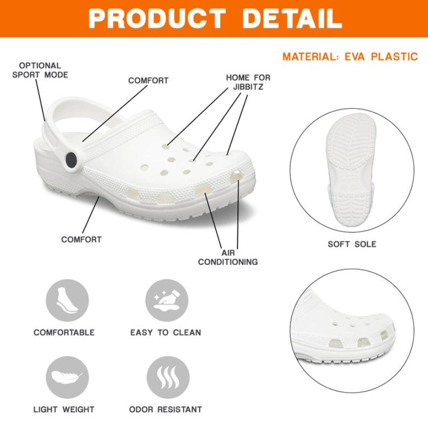 School bus pattern clogs