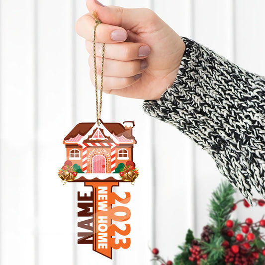 New home Christmas Ornament - Custom personalized