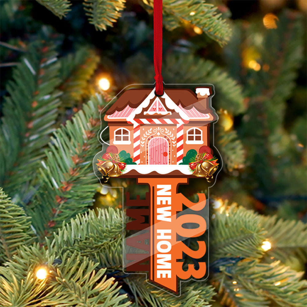 New home Christmas Ornament - Custom personalized
