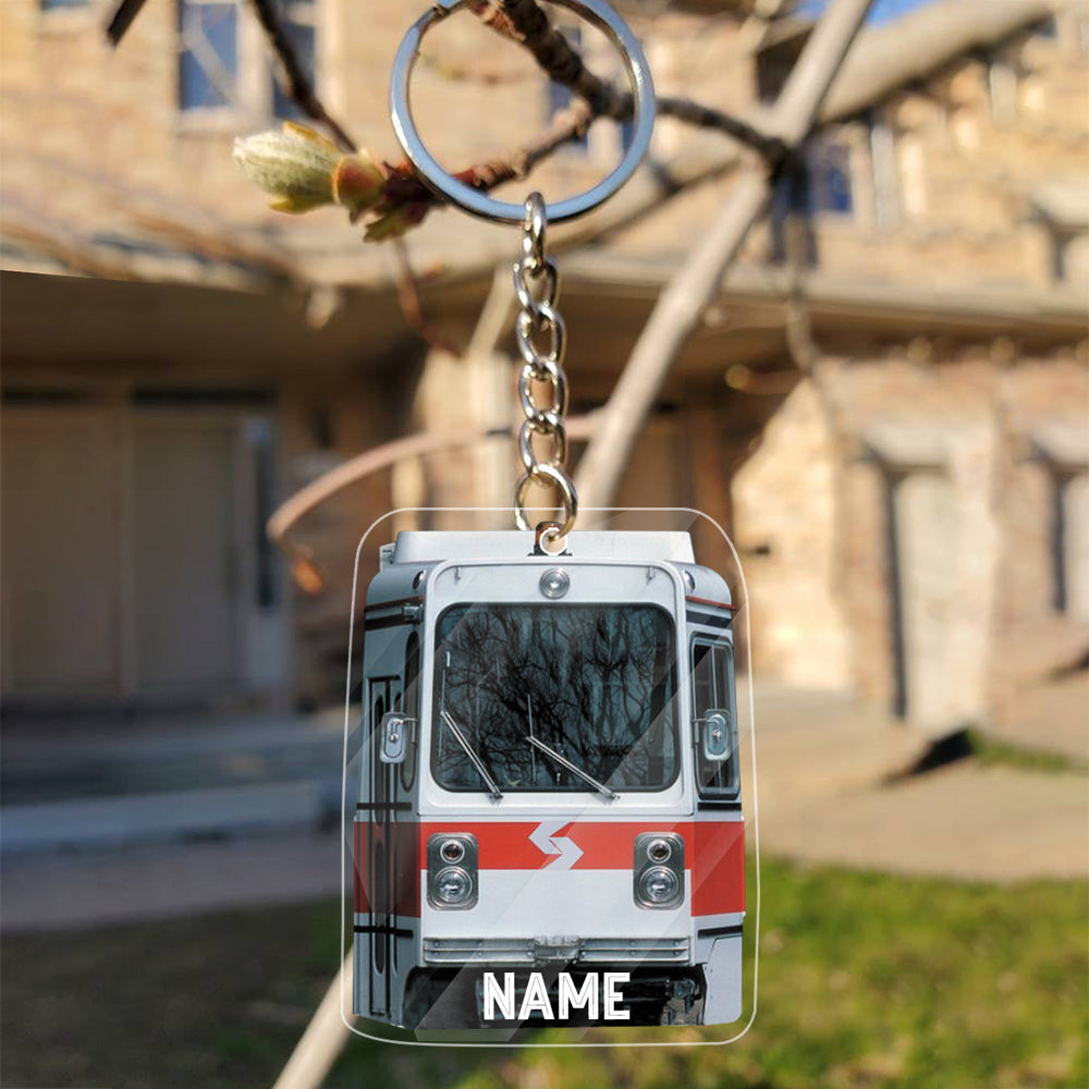 Transparent Acrylic Keychain - Septa Classic (personalize)