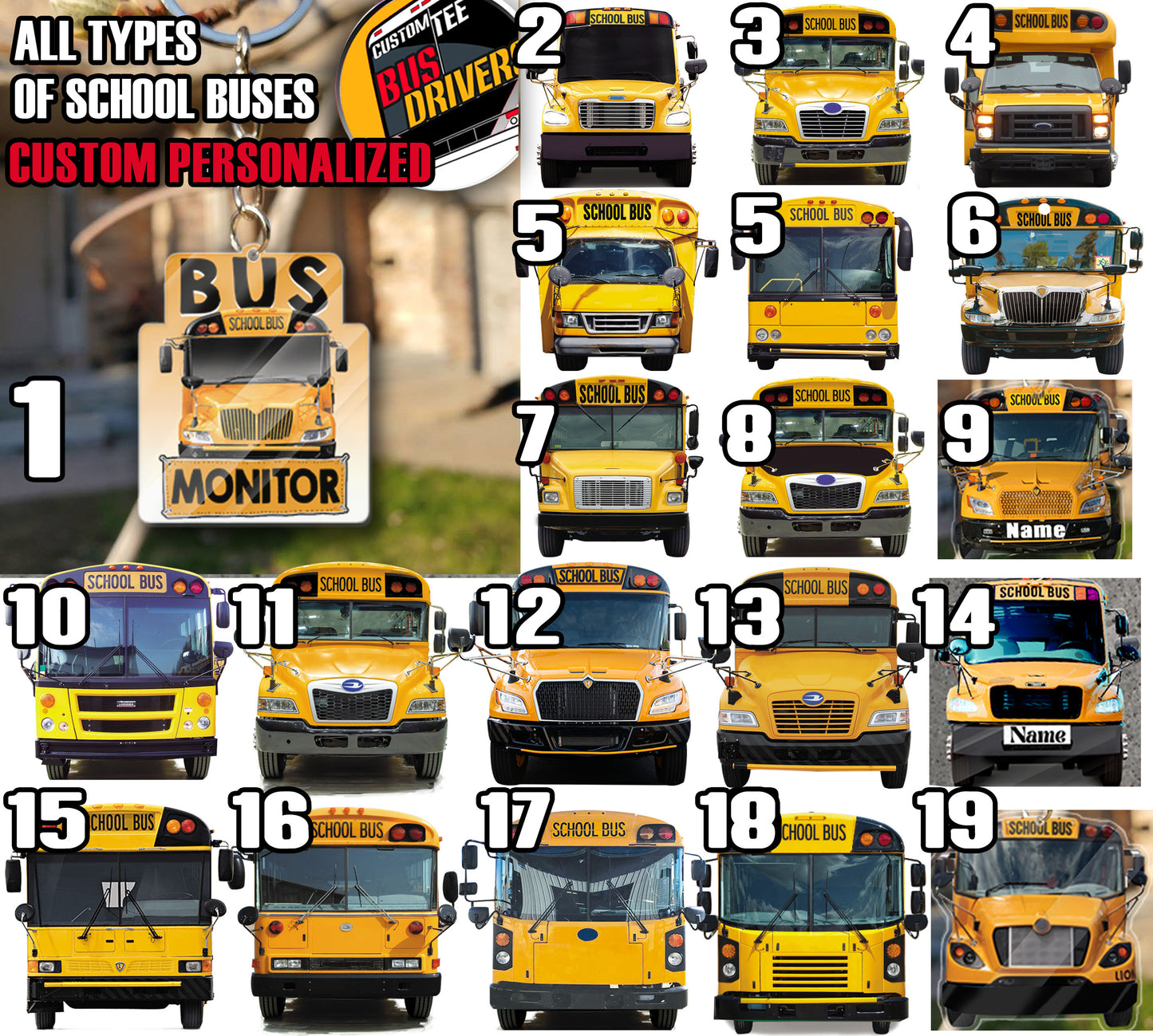 Keychain for Bus Monitors