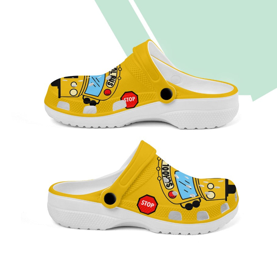 School Bus clogs