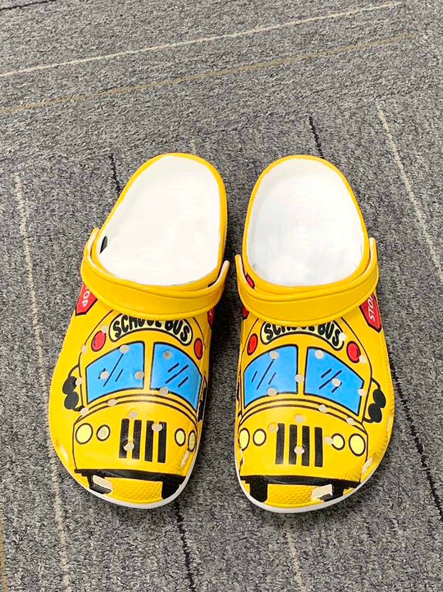 School Bus clogs