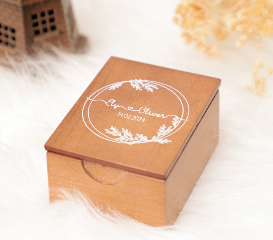 Wooden Photo Box - best gift for valentine's day