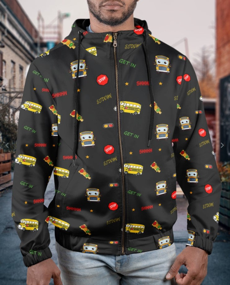 Decor Pattern school bus driver