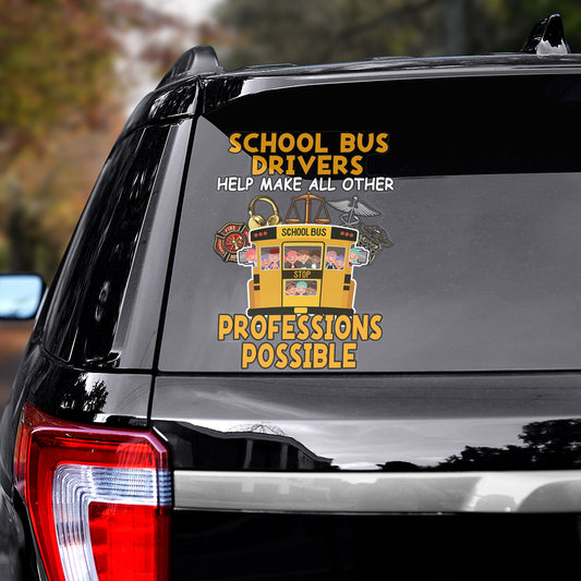 Decal for school bus