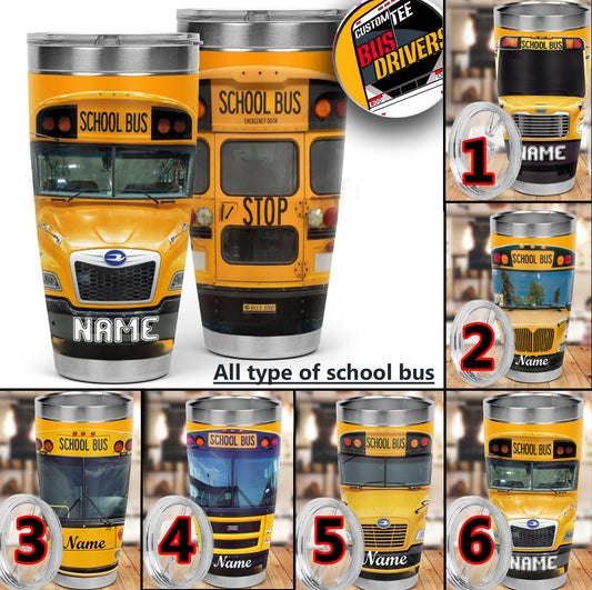 All Type of School bus Tumbler (30oz)