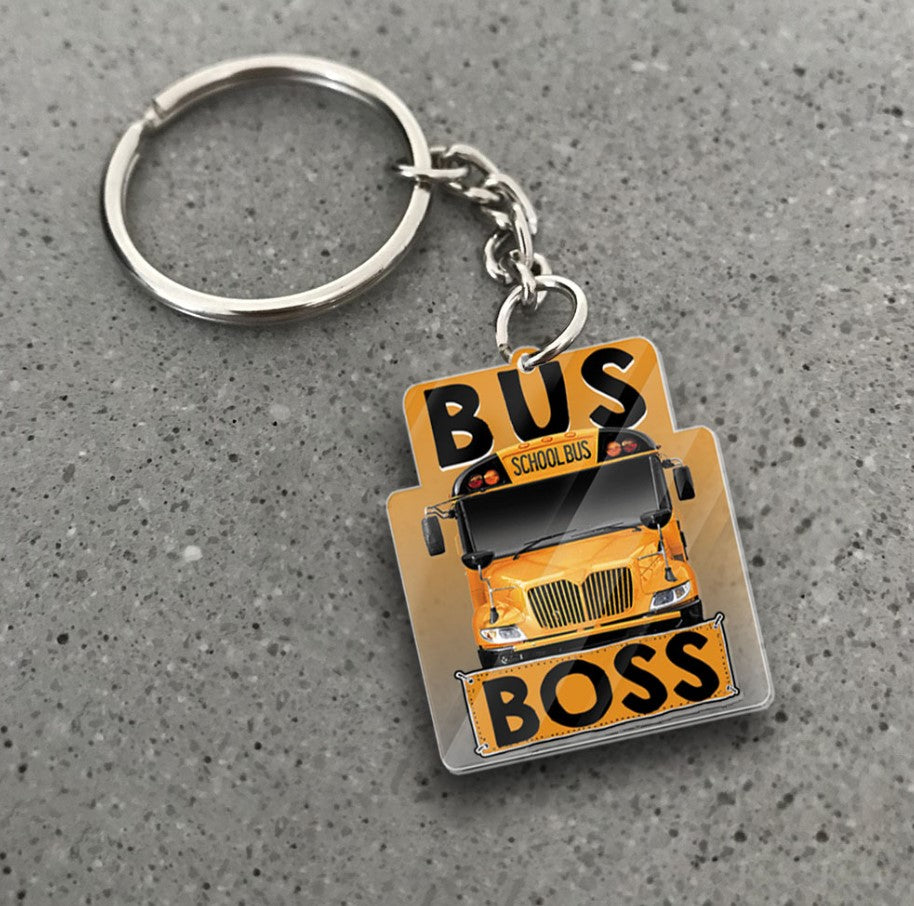 Bus Boss - Keychain