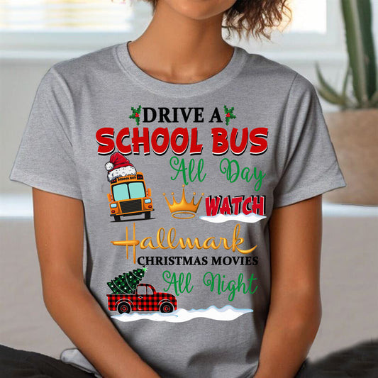 Drive a School Bus All Day watch movie all night for School Bus Driver