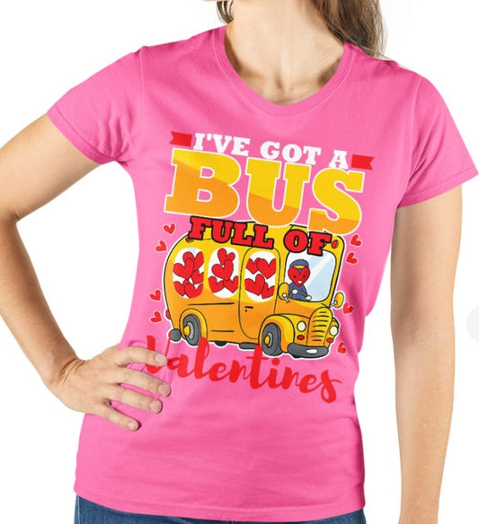 I've got a bus full off Valentines