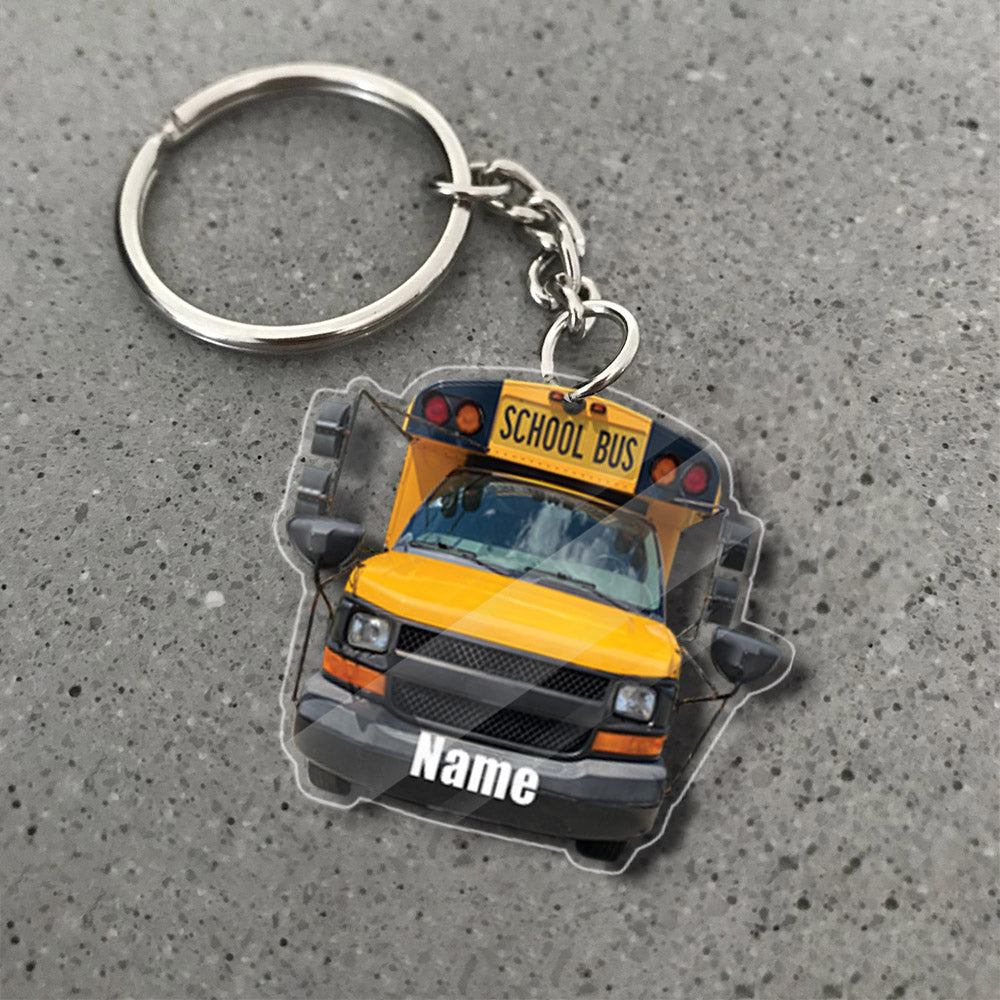 Transparent Acrylic Keychain 26-  Chevrolet   ( Personalizable )