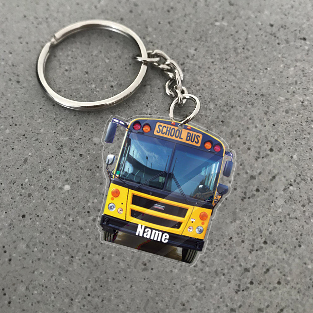 Transparent Acrylic Keychain 24 -  Thomas EFX  ( Personalizable )