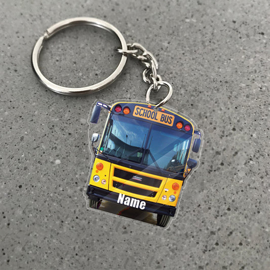Transparent Acrylic Keychain 24 -  Thomas EFX  ( Personalizable )