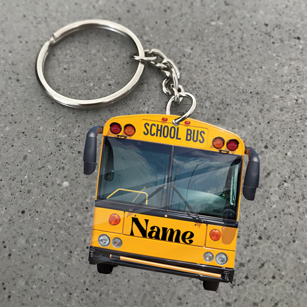 Transparent Acrylic Keychain ( Personalizable )