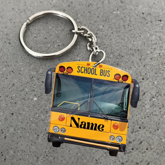 Transparent Acrylic Keychain ( Personalizable )