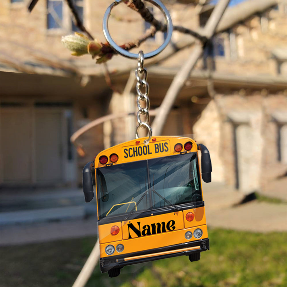 Transparent Acrylic Keychain ( Personalizable )