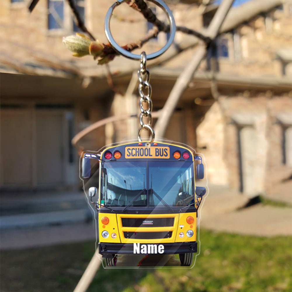 Transparent Acrylic Keychain 24 -  Thomas EFX  ( Personalizable )