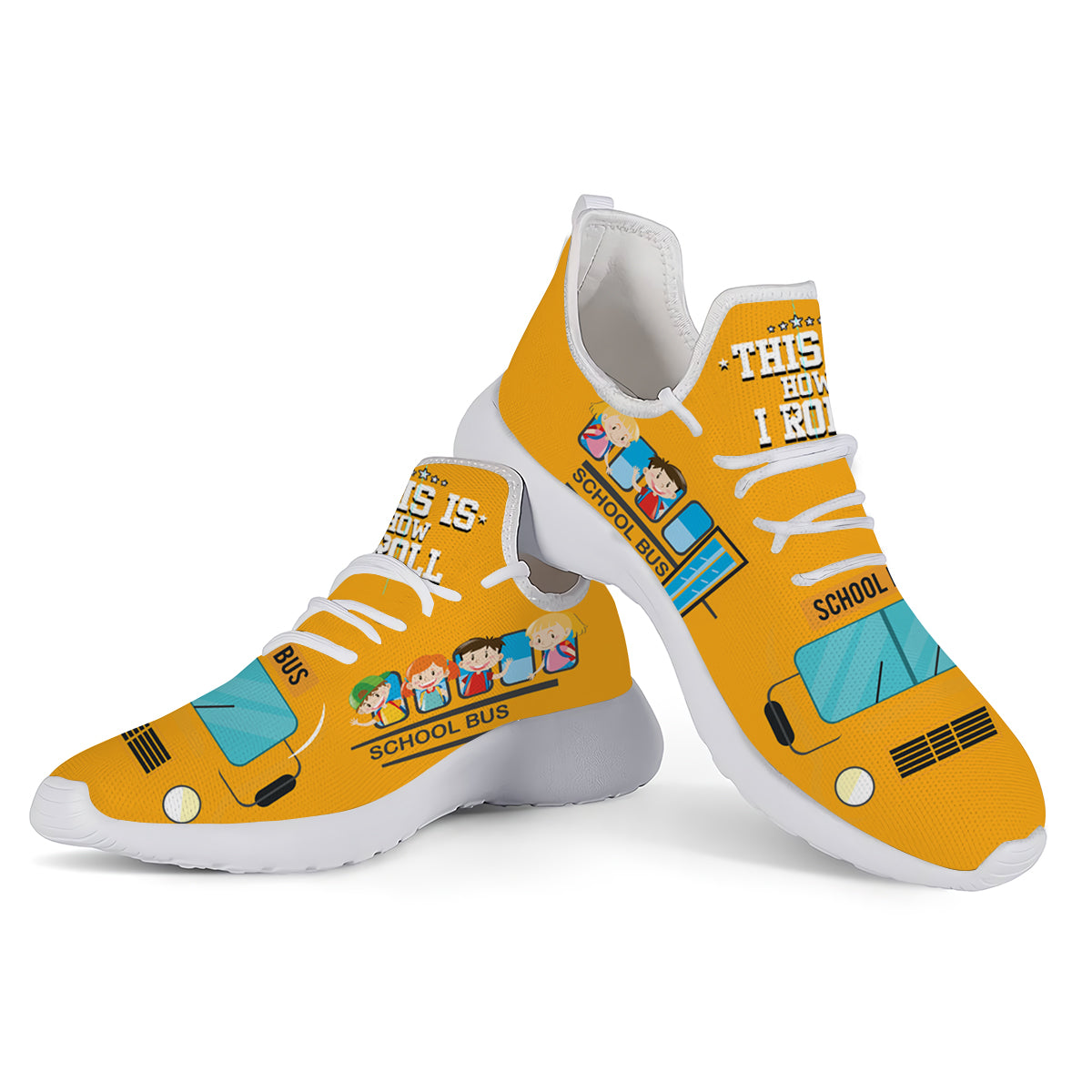 Adult Mesh Knit Sneakers