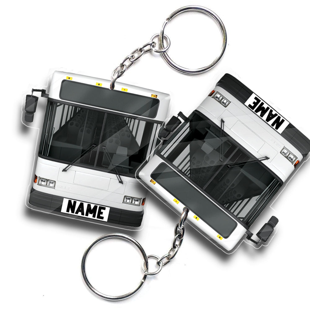 Transparent Acrylic Keychain - Gillig ( Personalizable )