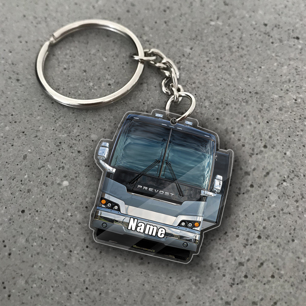 Transparent Acrylic Keychain 40 - Prevost (personalize)