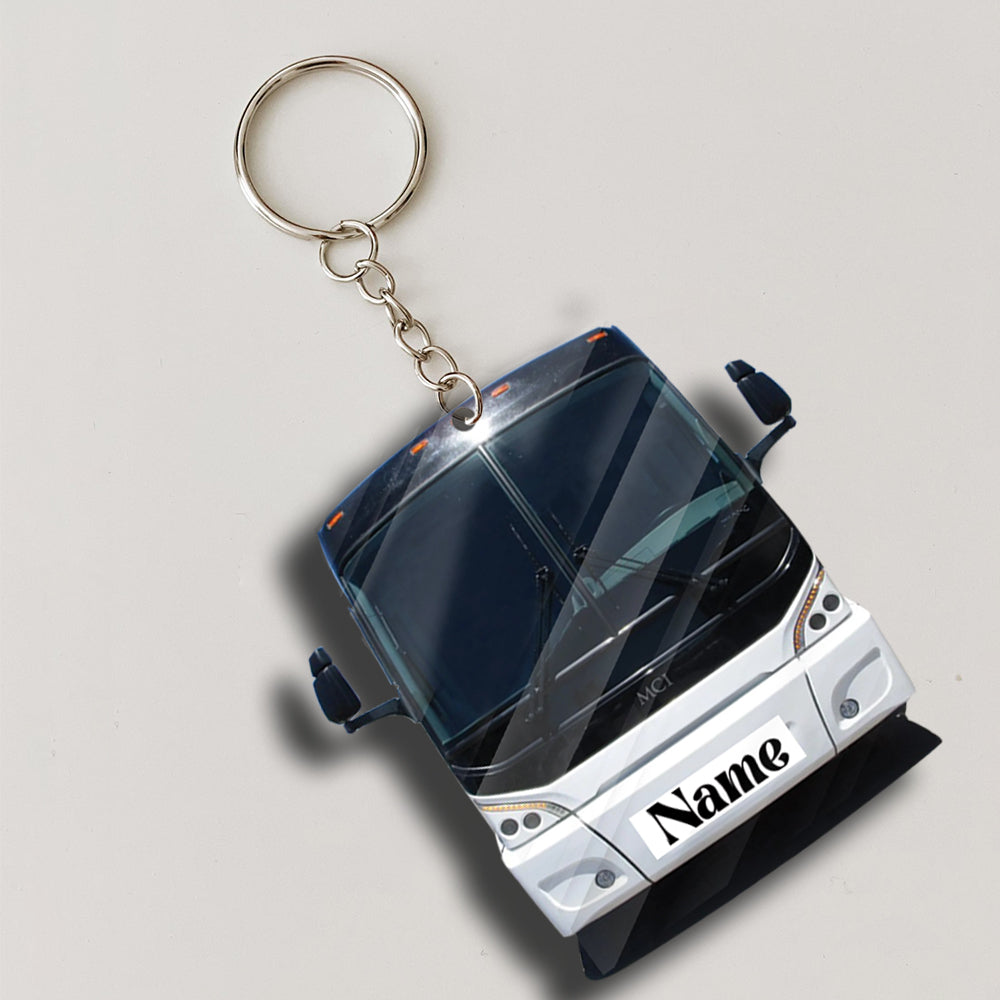Transparent Acrylic Keychain - MCI  ( Personalizable )