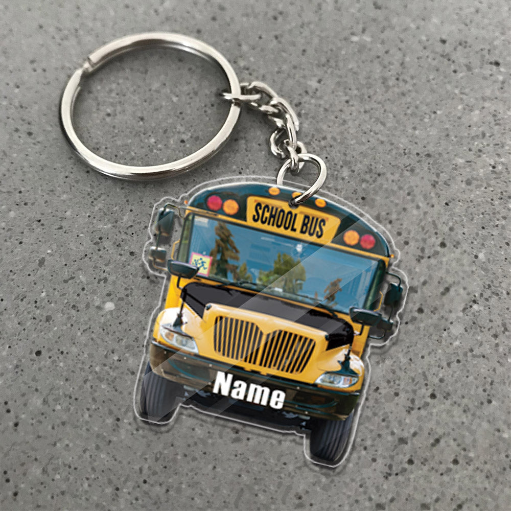 Transparent Acrylic Keychain - IC Ver2 ( Personalizable )