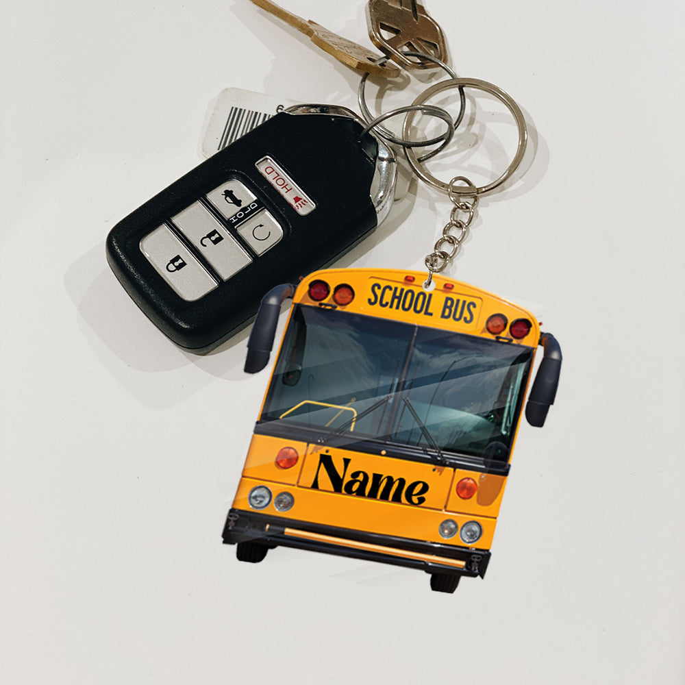 Transparent Acrylic Keychain ( Personalizable )