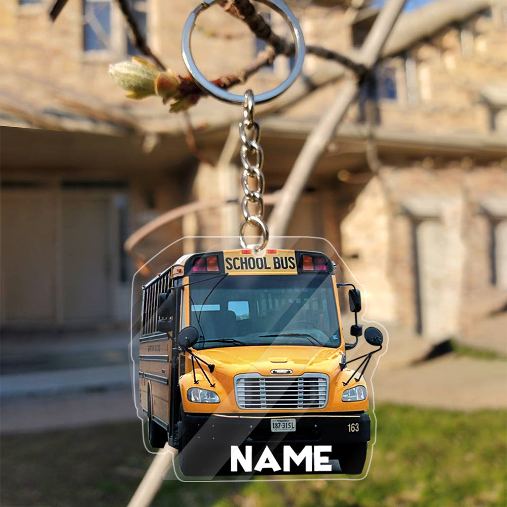 Transparent Acrylic Keychain - Thomas C2  (personalize) 316