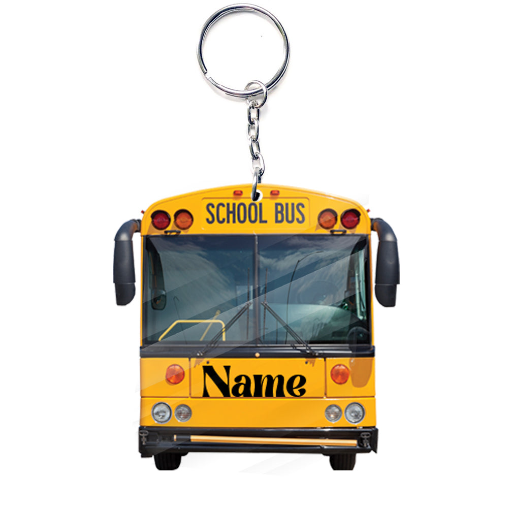 Transparent Acrylic Keychain ( Personalizable )