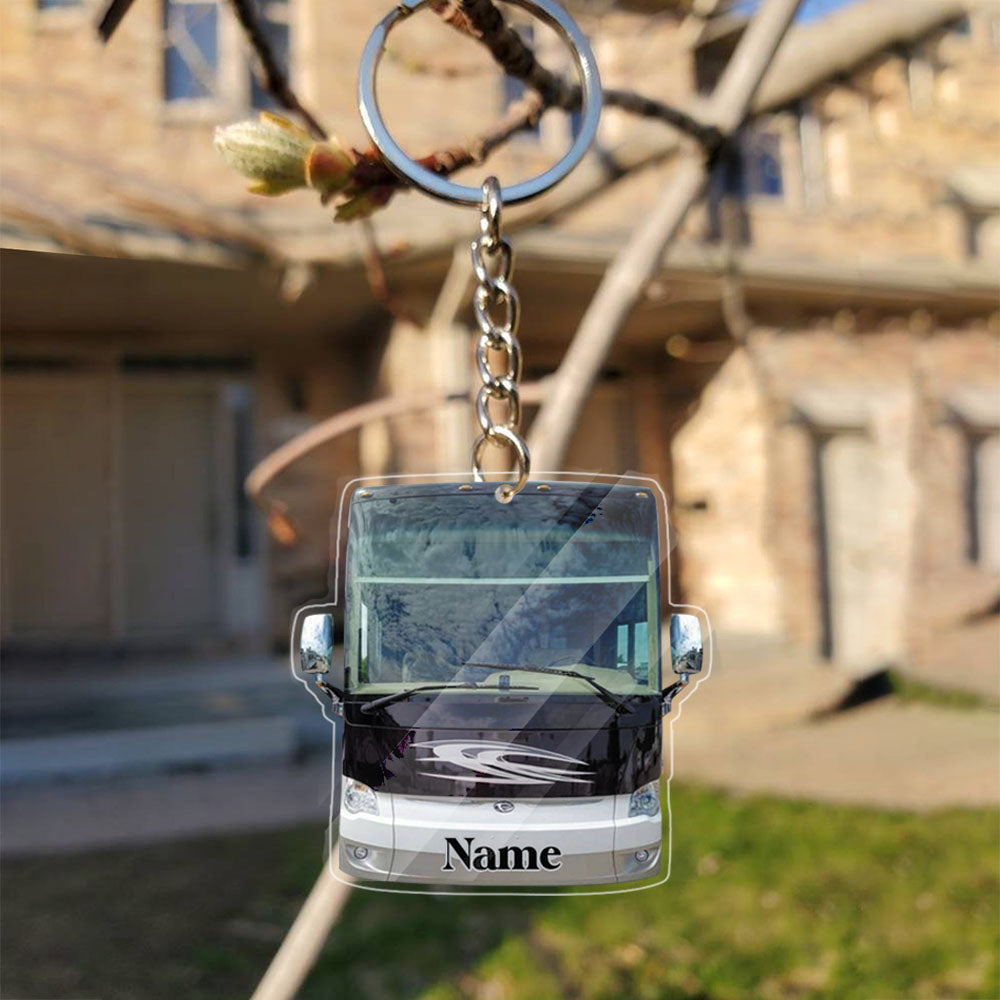Transparent Acrylic Keychain 29 -  Tiffin ( Personalizable )