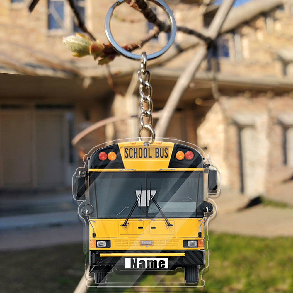 Transparent Acrylic Keychain 21 -  IC( Personalizable )