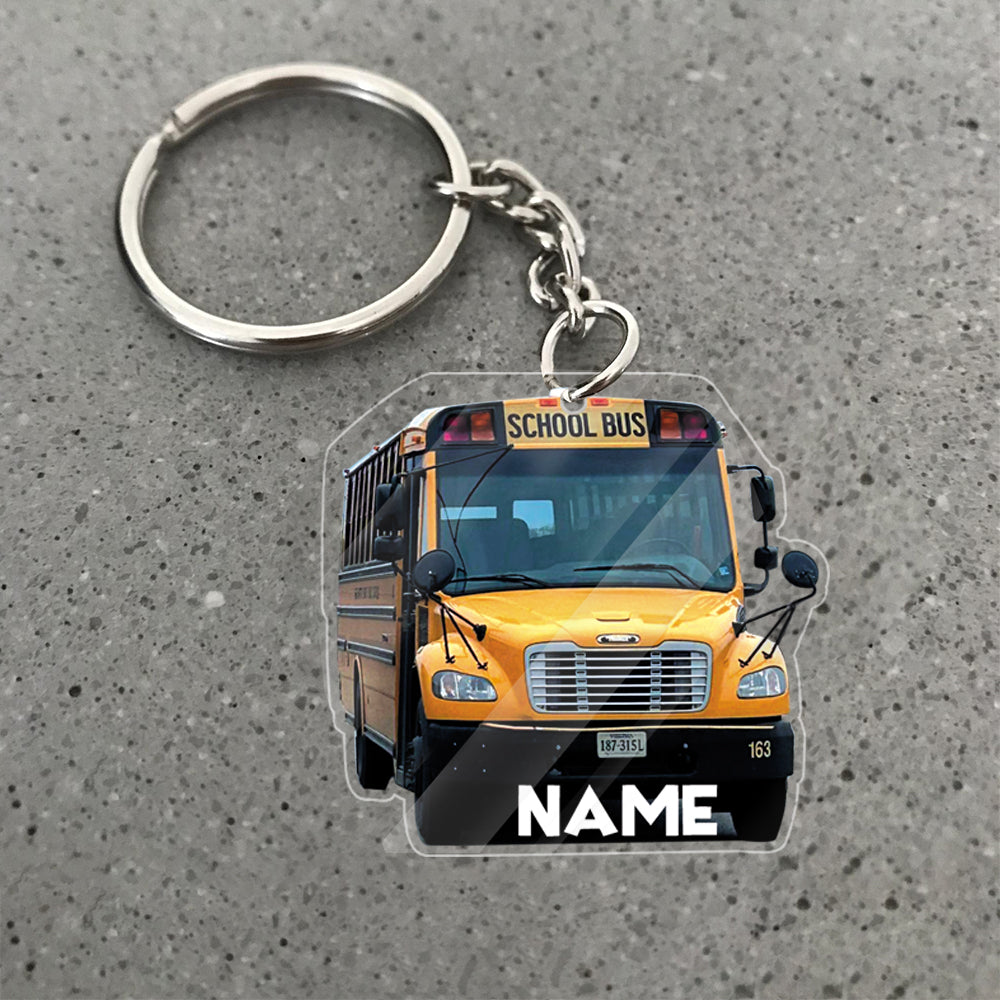 Transparent Acrylic Keychain - Thomas C2  (personalize) 316