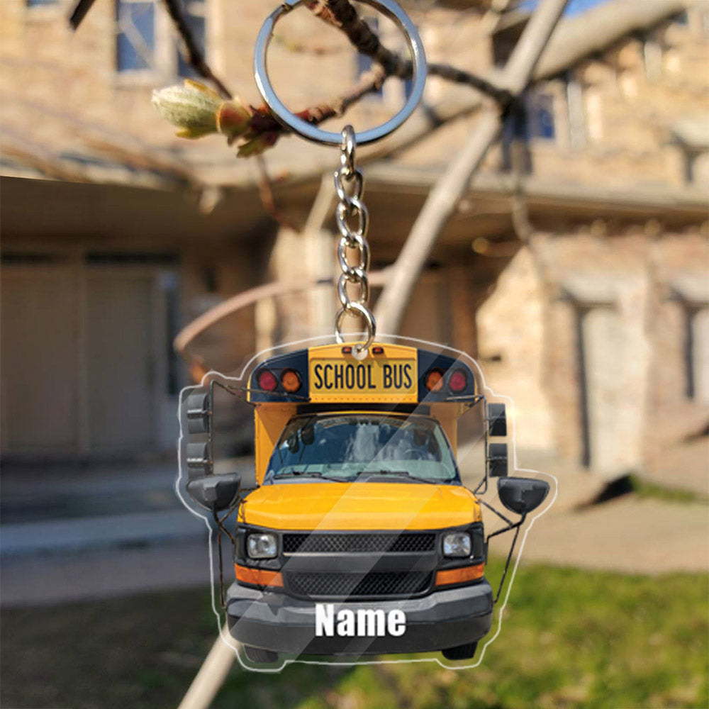 Transparent Acrylic Keychain 26-  Chevrolet   ( Personalizable )
