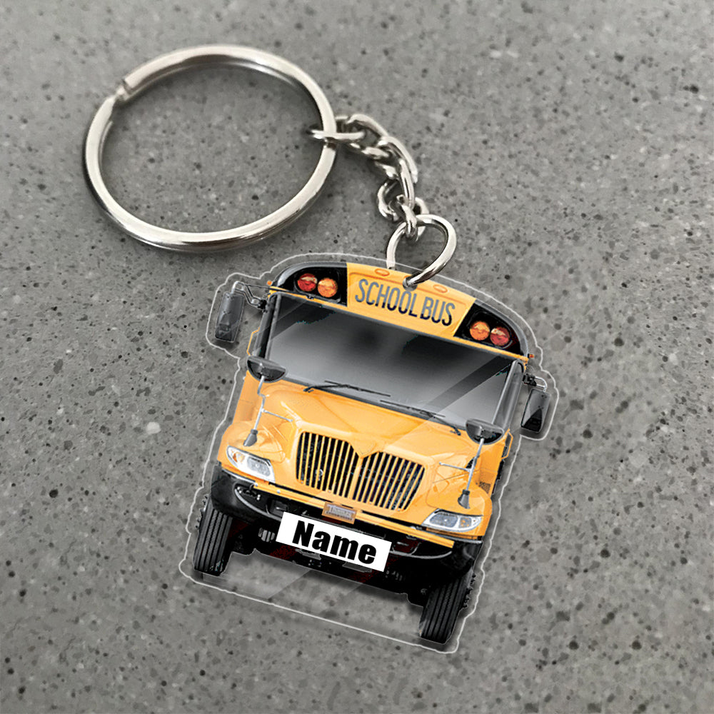 Transparent Acrylic Keychain 20-  IC( Personalizable )