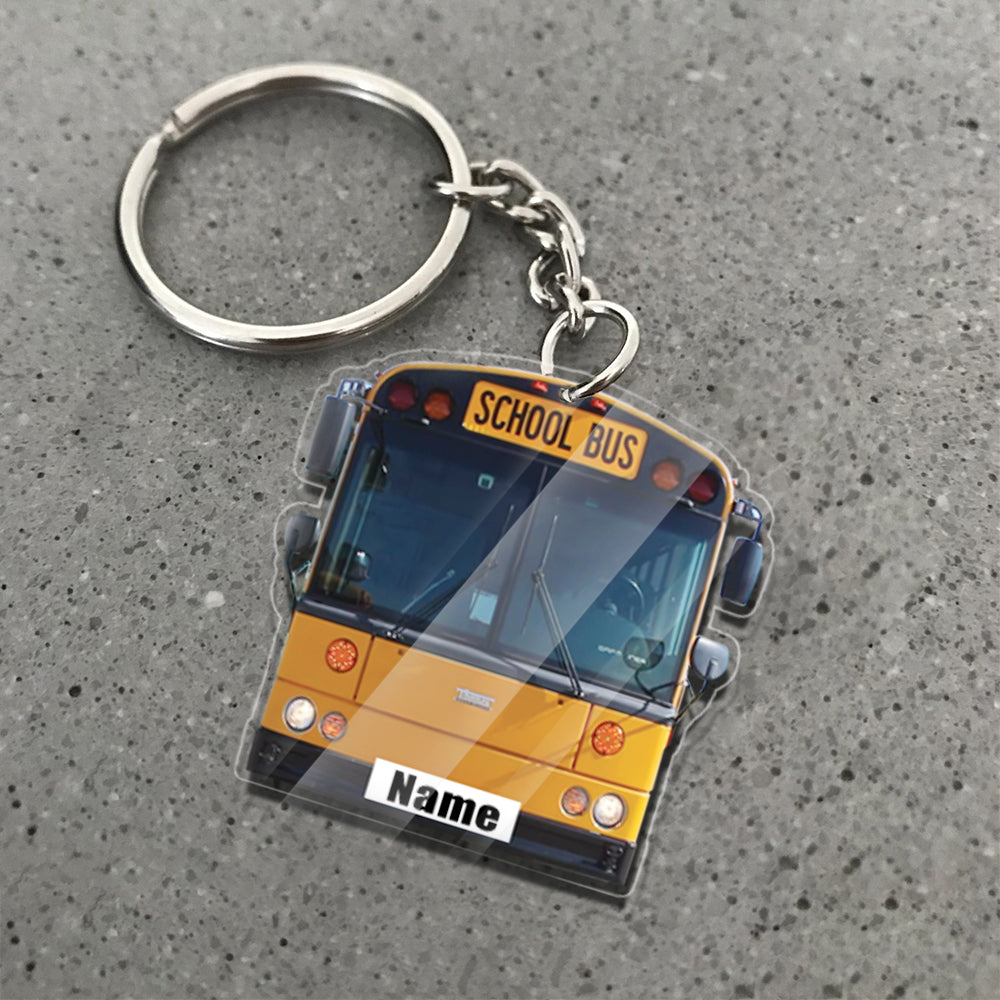 Transparent Acrylic Keychain 19- Thomas 2016 ( Personalizable )
