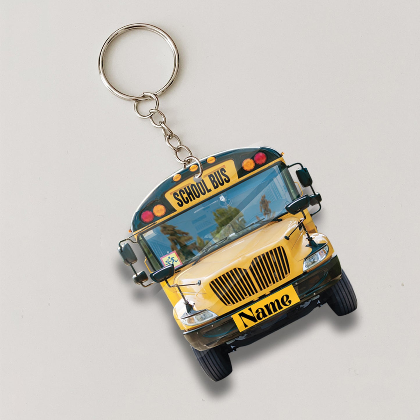 Transparent Acrylic Keychain 2 - IC  (personalize)- 89PCS