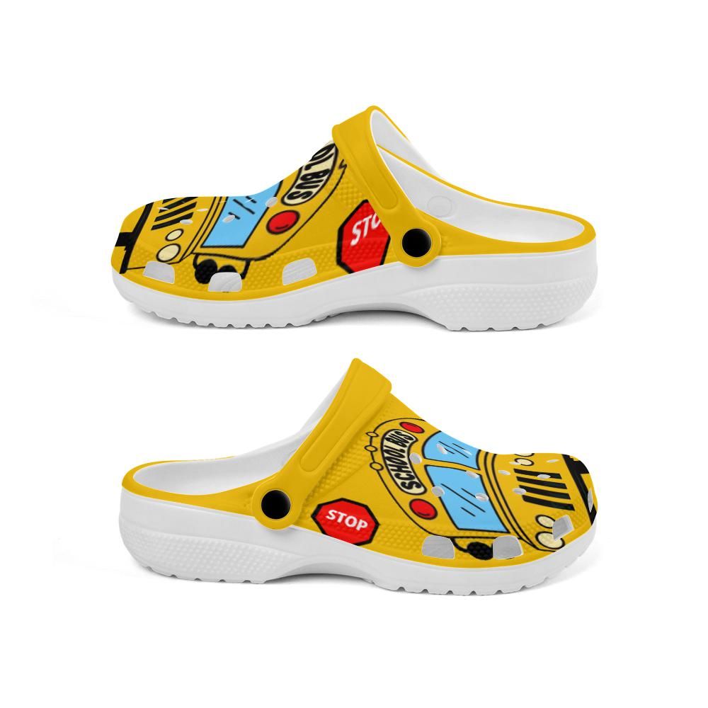 School Bus clogs