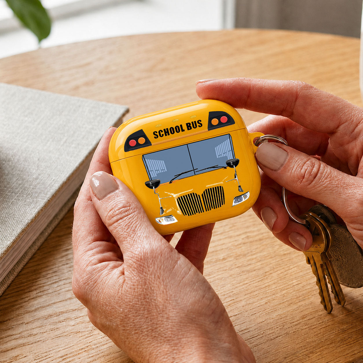 School bus  AirPods case